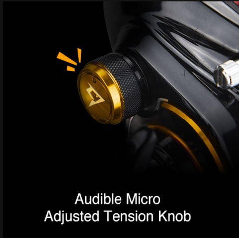 Image of Power Handle Piscifun Alijos 300 Baitcasting Fishing Reel| 8.1: 1 Gear Ratio |8+1 BB| 33 lbs Max Drag |Saltwater|