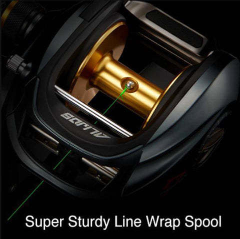 Image of Power Handle Piscifun Alijos 300 Baitcasting Fishing Reel| 8.1: 1 Gear Ratio |8+1 BB| 33 lbs Max Drag |Saltwater|