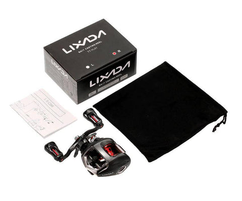 Image of Lixada Baitcasting Fishing Reel |12+1 Ball Bearings 6.3:1 Gear Ratio|Fly High Speed Fishing Reel with Magnetic Brake System for Pesca