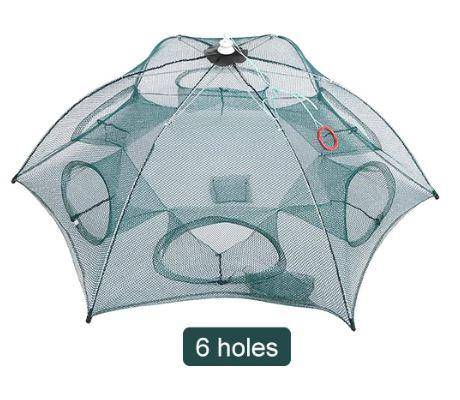 Image of Lixada Portable Automatic Fishing Net | 4 -10 Hole Variants