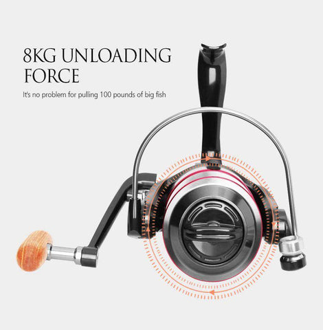 Image of LINNHUE HB Spinning Fishing Reel | 5.2:1 or 4.7:1 Gear Ratio 13 BB