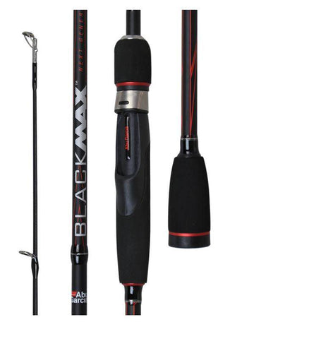 Image of Abu Garcia Black MAX Baitcasting Lure Fishing Rod | Carbon Fiber | LENGTH - 6'6" ; 6'11'' | POWER-M|