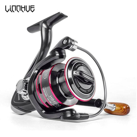 Image of Combo LINNHUE HB Spinning Fishing Reel | 5.2:1 or 4.7:1 Gear Ratio 13 BB