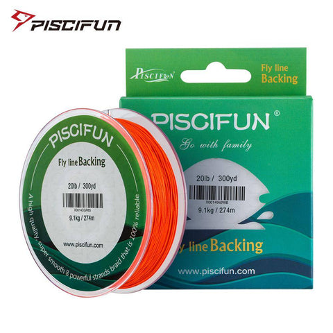Image of Piscifun Fly Fishing Braided Backing Line 300Yds(274M) | 9.1kg /20LB