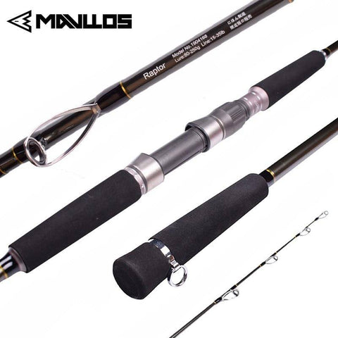 Image of Mavllos Raptor Spinning Fishing Rod | Length: 66''- 70.8'' |Power M |15-35Lb Superhard Saltwater