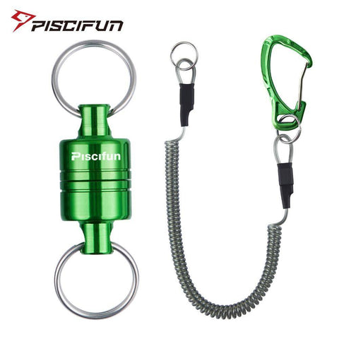 Image of Piscifun Two Pieces Fly Fishing Aluminum Tool | Strong Train Release Magnetic | Load Bearing: 3.5KG /7.7lbs