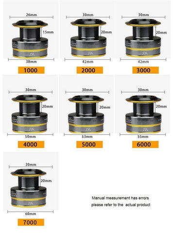Image of LIEYUWANG Spinning Fishing Reels |5.5:1 Gear Ratio 33 Lbs Max Drag |14+1 BB|Saltwater and Freshwater | Double Spool