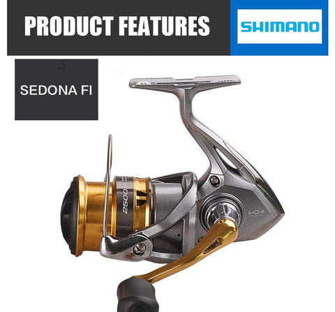 Image of Shimano SEDONA 2500S Spinning Fishing Reel | Deep Cup 4BB | 5.2:1 | Hagane Gear