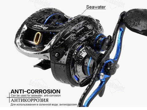 Image of SeaKnight DRYAD /PLUS Anti-corrosion Baitcasting Reel 7.6:1 7.0:1 High Speed 12BB Fishing Reel Fishing Tackle Saltwater Fishing