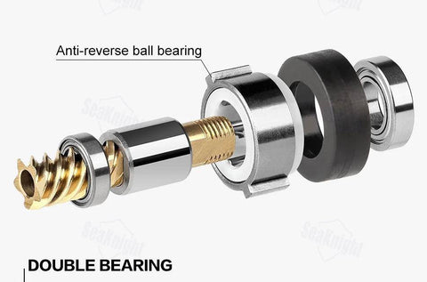 Image of SeaKnight TREANT II Baitcasting Fishing Reel | Gear Ratios 5.0:1 or 6.2:1 | 11+ 1BB |33LBs lb Max Drag | Saltwater Fishing