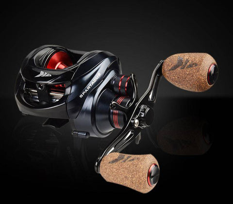 Image of KastKing Spartacus Plus Baitcasting Fishing Reel | Gear Ratios from 6.3:1 | 11+1 BB | 17.6 Lbs Max Drag | Fresh/Saltwater