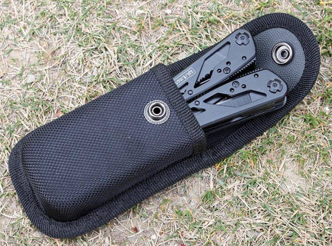 Image of multifunctional combination pocket plier + case