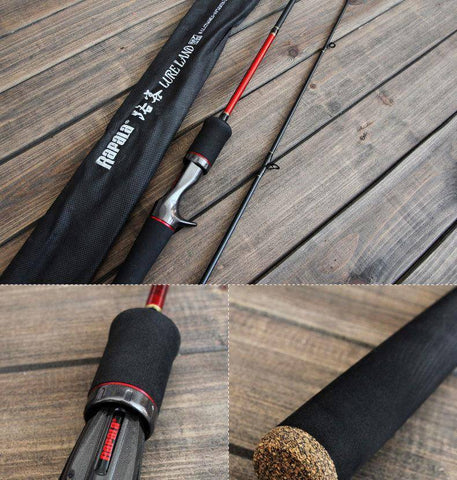 Image of Rapala Lure Land Bait Casting Fishing Rod | 2 sections| 6'10''| POWER - ML