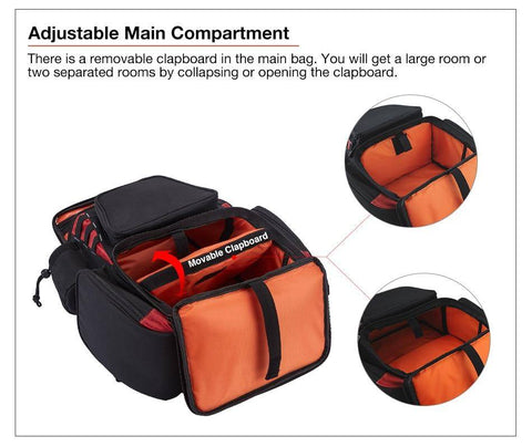 Image of Piscifun Waterproof Fishing Tackle Backpack