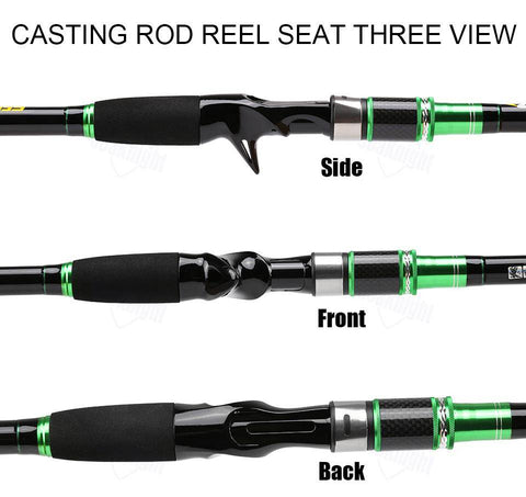 Image of SeaKnight BASHER 2 Telescopic Travel Casting Fishing Rod | Length: 6'10" -7'10'' |Power M |5 Sections |