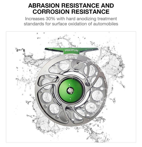 Image of Piscifun Sword Fly Fishing Reel | 3/4; 5/6; 7/8; 9/10 Weights | Right and Left Handed | CNC-machined Aluminum Alloy