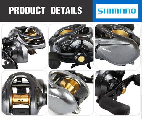 Image of Shimano Citica 200hg 201hg Right Handle Left Handle Casting Reel Low Profile Fishing Reel Bait Casting