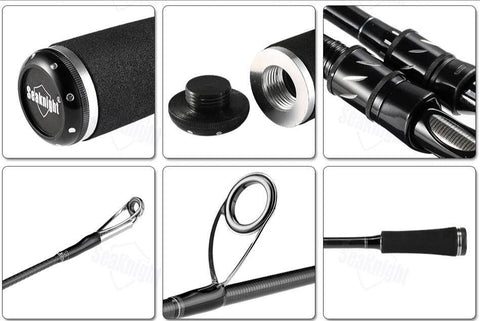 Image of SeaKnight Sange 2 Casting Fishing Rod | Length: 6'10'' | Power M & MH |Carbon Fiber and Ceramic Guide Rings
