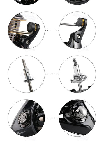 Image of SeaKnight Treant II Spinning Fishing Reel 5.0:1,6.2 Carbon Fiber Smooth Powerful Wheel