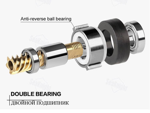 Image of SeaKnight Treant II Spinning Fishing Reel 5.0:1,6.2 Carbon Fiber Smooth Powerful Wheel