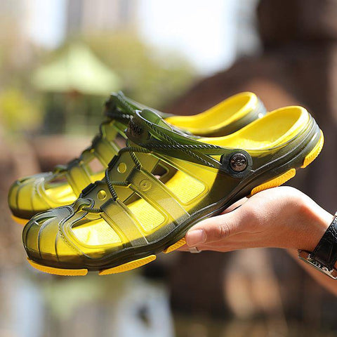 Image of New Unisex Fishing Waders Beach Slippers Summer EVA Sandals Beach Shoes Mules Flip Flops Garden Breathable