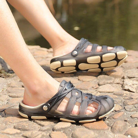 Image of New Unisex Fishing Waders Beach Slippers Summer EVA Sandals Beach Shoes Mules Flip Flops Garden Breathable