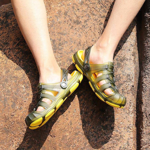 Image of New Unisex Fishing Waders Beach Slippers Summer EVA Sandals Beach Shoes Mules Flip Flops Garden Breathable