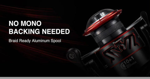 Image of Piscifun Honor XT Spinning Reel | 5.2:1 / 6.2:1 Gear Ratio | 10+1 Bearings Fishing Reel |33lb/15kg Max Drag | Saltwater Ready