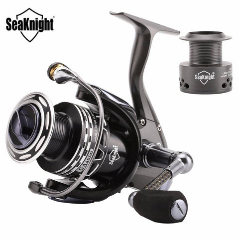 Image of SeaKnight GA2000 Spinning Reel | 5.1:1 Gear Ratio 12+1 BB | Magnetic Brake, 13.2 lb Max Drag | Worm Shaft Transport Structure