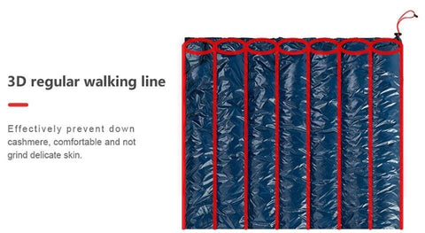 Image of Naturehike 570g Ultralight Waterproof White Goose Down Sleeping Bag Envelope Type Lazy Bag Camping Sleeping Bags NH17Y010-R