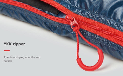 Image of Naturehike 570g Ultralight Waterproof White Goose Down Sleeping Bag Envelope Type Lazy Bag Camping Sleeping Bags NH17Y010-R