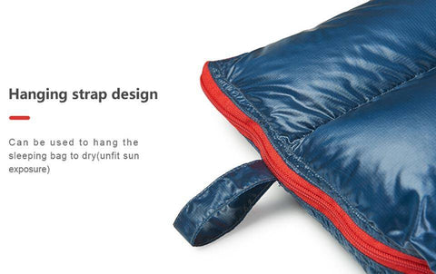 Image of Naturehike 570g Ultralight Waterproof White Goose Down Sleeping Bag Envelope Type Lazy Bag Camping Sleeping Bags NH17Y010-R
