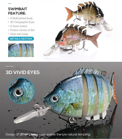 Image of VTAVTA Fishing Lures Bass/Pike