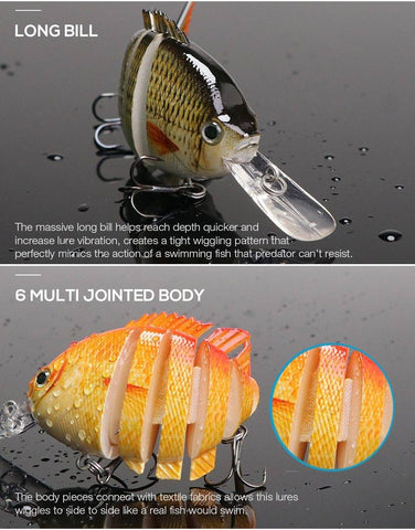 Image of VTAVTA Fishing Lures Bass/Pike