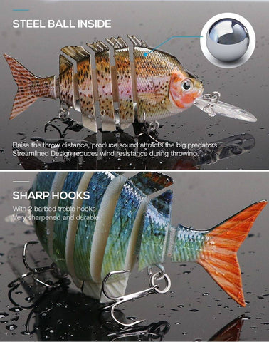 Image of VTAVTA Fishing Lures Bass/Pike