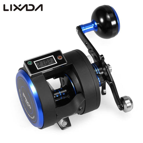 Image of Digital Trolling Fishing Reel |Line Counter |18 BB| 5.6:1 Gear Ratio| Digital Display