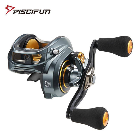 Image of Piscifun Alijos 300 Baitcasting Fishing Reel| 8.1: 1 Gear Ratio |8+1 BB| 33 lbs Max Drag |Freshwater & Saltwater