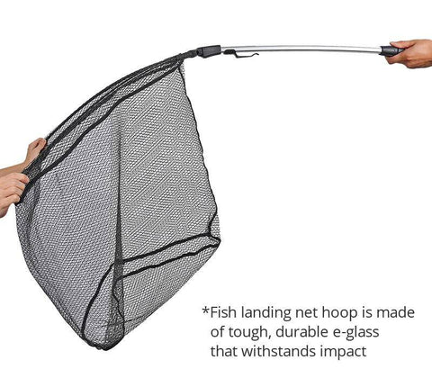 Image of Super Strong One-Piece Landing Folding Fishing Net | Size from 2'11'' to 6'10''(90 - 210 cm)