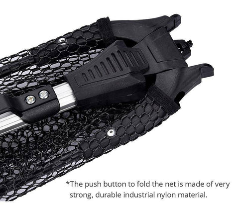 Image of Super Strong One-Piece Landing Folding Fishing Net | Size from 2'11'' to 6'10''(90 - 210 cm)