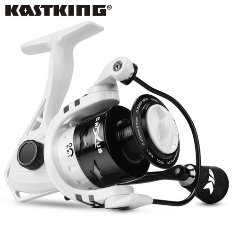 Image of KastKing Crixus 9kg Max Drag Spinning Fishing Reel Graphite Body Carbon Fiber Drag Washer 5.2:1/4.5:1 Gear Ratio Fishing Coil