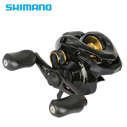 Image of SHIMANO BASS ONE XT Baitcasting Fishing Reel | 7.2:1 Gear Ratio 4+1BB Fresh/Saltwater Magnetic Brake System Ultralight High Speed Fishing Reel