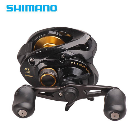 Image of SHIMANO BASS ONE XT Baitcasting Fishing Reel | 7.2:1 Gear Ratio 4+1BB Fresh/Saltwater Magnetic Brake System Ultralight High Speed Fishing Reel