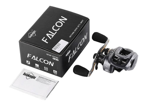 Image of KastKing FALCON Baitcasting Reel | 7.2:1 or 8.1:1 Gear Ratio |10+1 BB | Magnetic Brake, 17.6/15.4 lb Max Drag | High Speed & Long Casting