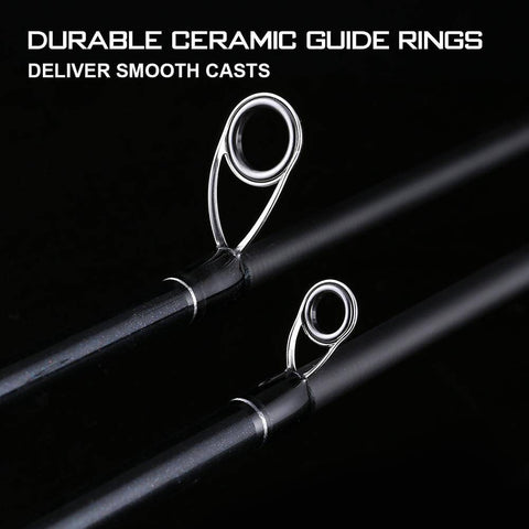 Image of SeaKnight Sange 2 Casting Fishing Rod | Length: 6'10'' | Power M & MH |Carbon Fiber and Ceramic Guide Rings