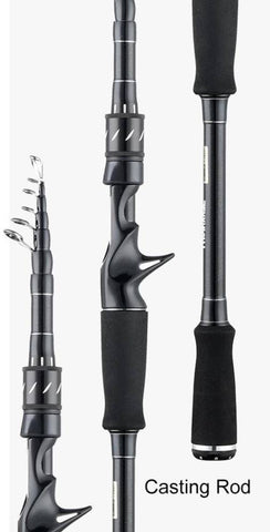 Image of SeaKnight Sange 2 Casting Fishing Rod | Length: 6'10'' | Power M & MH |Carbon Fiber and Ceramic Guide Rings