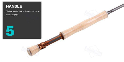 Image of SeaKnight MAXWAY HONOR Fly Fishing Rod| 6' - 10' | 4 Sections |Fast Action Super Light
