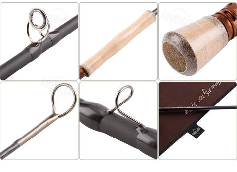 Image of SeaKnight MAXWAY HONOR Fly Fishing Rod| 6' - 10' | 4 Sections |Fast Action Super Light