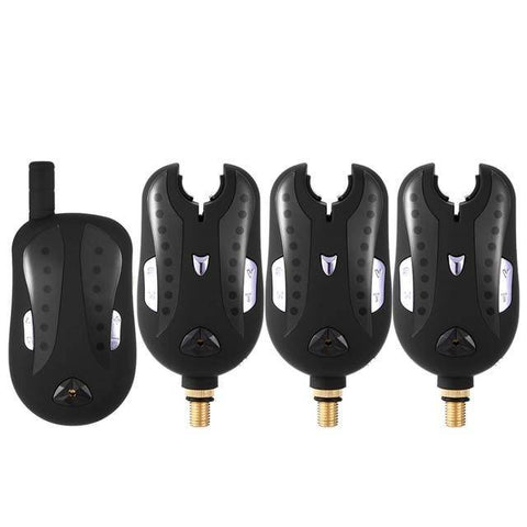 Image of Lixada Wireless Fishing Bite Alarms 2-6 Set | Sound Alert Kit | with Case