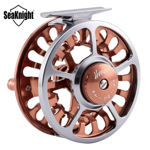 Image of SeaKnight MAXWAY Fly Fishing Set 4 Sections Fly Fishing Rod Reel with Fly Fishing Line Lure Bag Combo River Tackle 7 8 9 10ft