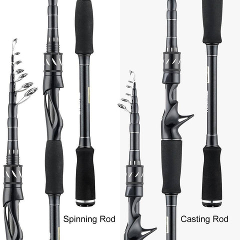 Image of SeaKnight 2019 New Arrival Sange II Lure Fishing Rod 2.1M 2.4M M Power 7-25g Carbon Material Casting Spinning Rod with EVA Grip